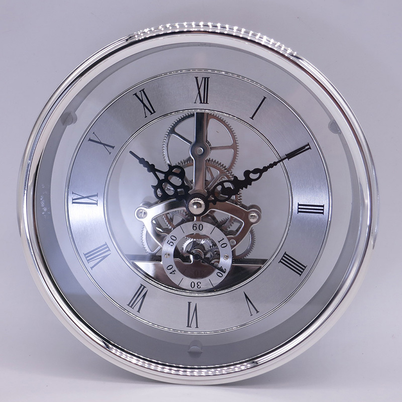 átmérője 149 mm ezüst csontváz óra beilleszthető óra része